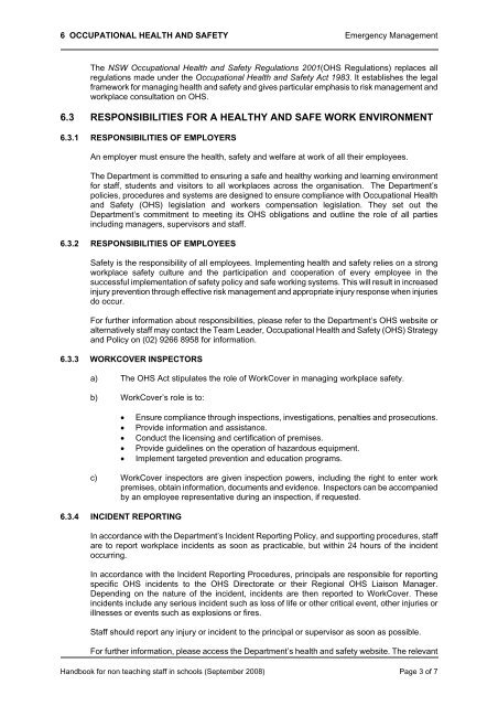 1 general conditions of employment - Department of Education and ...