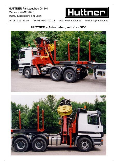 SZK - Huttner Fahrzeugbau GmbH