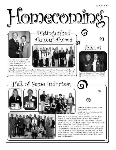 The Bulletin - Alumni Association - Valley City State University