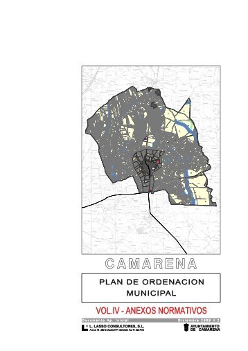Normas Urbanisticas Anexos - Ayuntamiento de Camarena