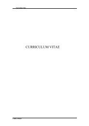 Curriculum Vitae - Universidade Católica Portuguesa