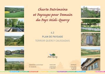Plan de paysage - Quercy caussadais - Pays Midi-Quercy