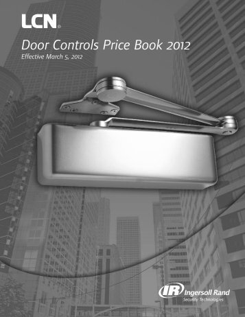 LCN Price Book - Access Hardware Supply