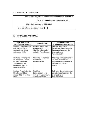 Administracion Capital Humano II_LAE.pdf - Manual Normativo ...