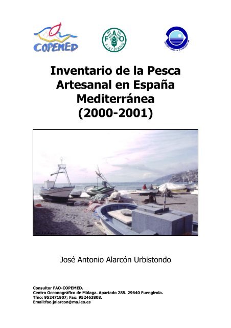 Inventario de la Pesca Artesanal en EspaÃ±a ... - Fao - Copemed