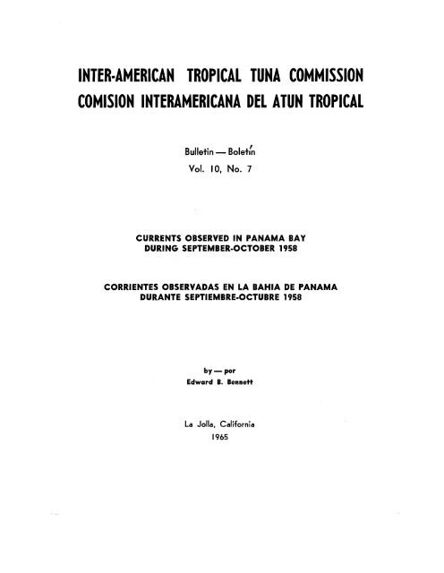 t - ComisiÃƒÂ³n Interamericana del AtÃƒÂºn Tropical