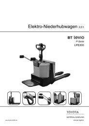 Elektro-Niederhubwagen Levio LPE200 - Toyota Material Handling ...