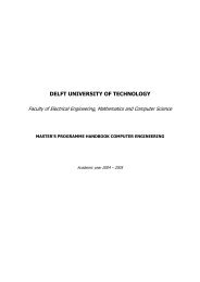 DELFT UNIVERSITY OF TECHNOLOGY - TU Delft Studentenportal