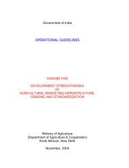 OPERATIONAL GUIDELINES - Agmarknet