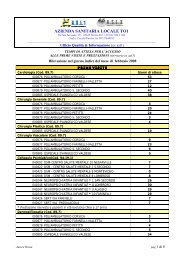 AZIENDA SANITARIA LOCALE TO1 - ASL TO 1