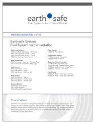 S100 Instrumentation Data Sheet - Earthsafe Systems, Inc.