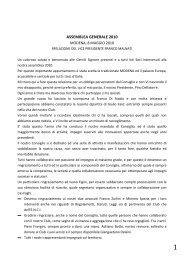 relazione del vice presidente franco malnati - Pointer Club d'Italia