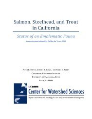 Status of an Emblematic Fauna - California Coastkeeper Alliance