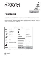 Prolactin - ILEX Medical Systems