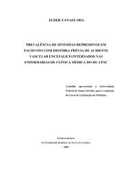 elder yanaze oda prevalência de sintomas depressivos em ... - UFSC