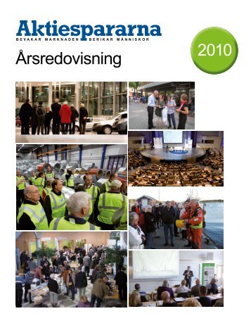 Ãrsredovisning 2010 - Aktiespararna