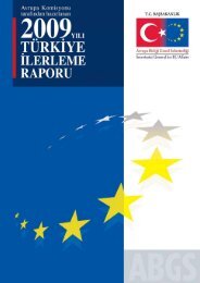2010 ilerleme raporu - Avrupa Birliği Bakanlığı