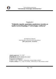 4.etapa atskaite - Elektronikas un datorzinÄtÅu institÅ«ts