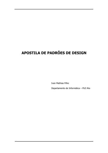 Design Patters â Apostila - Hudson Costa