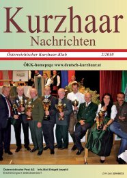 Seminar Hundeausbildung - Österreichische Kurzhaar Club