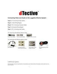 Connecting Video and Audio to the Luggable ... - Ocean Systems