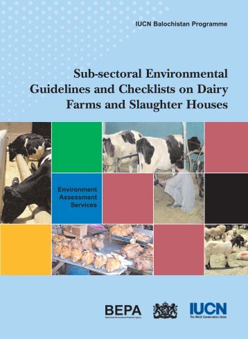 Sub-sectoral Environmental Guidelines and Checklists on ... - IUCN