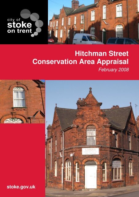 Hitchman Street Conservation Area Appraisal - Stoke-on-Trent City ...