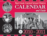 2010-2011 Calendar - Red Hook Central School District