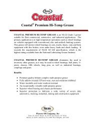 Coastal Premium Hi-Temp Grease.pdf - Warren Oil Company, Inc.