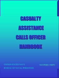 casualty assistance calls officer handbook - Selected Independent ...