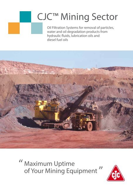 Mining Sector Brochure - Cjc.dk