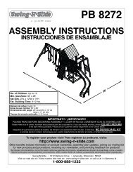 Assembly Instructions / Instrucciones de ensamblaje - Easy2.com