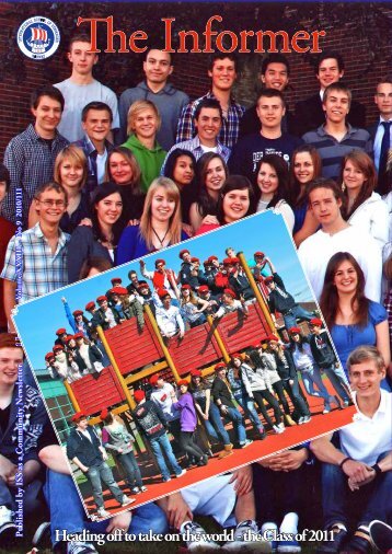 Heading off to take on the world - the Class of 2011