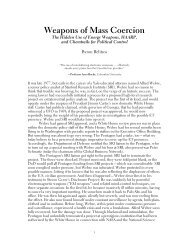 Weapons of Mass Coercion - Freedom From Covert Harassment ...