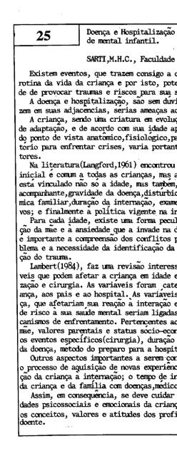 1995 - Sociedade Brasileira de Psicologia