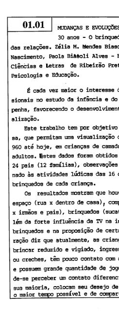 1995 - Sociedade Brasileira de Psicologia