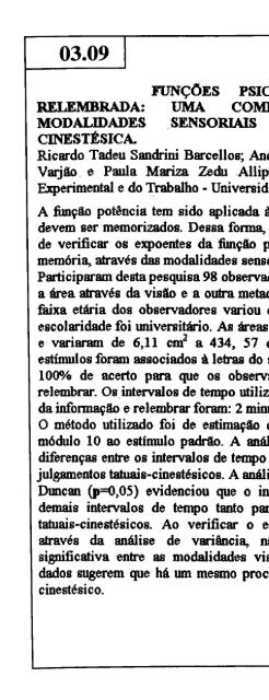 1995 - Sociedade Brasileira de Psicologia