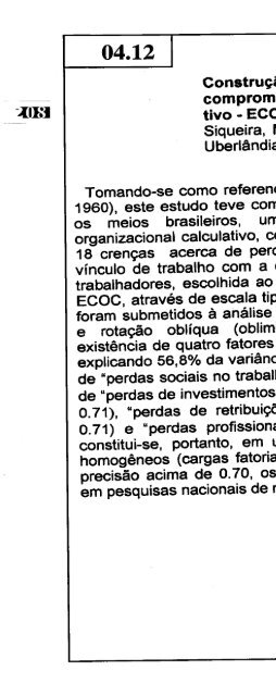 1995 - Sociedade Brasileira de Psicologia