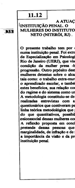 1995 - Sociedade Brasileira de Psicologia