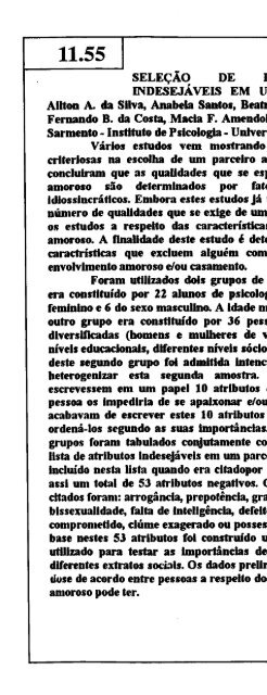 1995 - Sociedade Brasileira de Psicologia