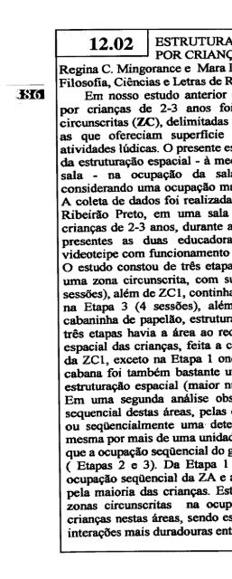 1995 - Sociedade Brasileira de Psicologia