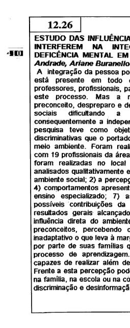 1995 - Sociedade Brasileira de Psicologia