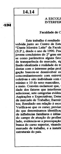 1995 - Sociedade Brasileira de Psicologia