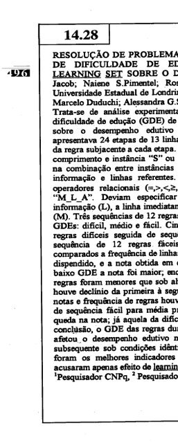 1995 - Sociedade Brasileira de Psicologia