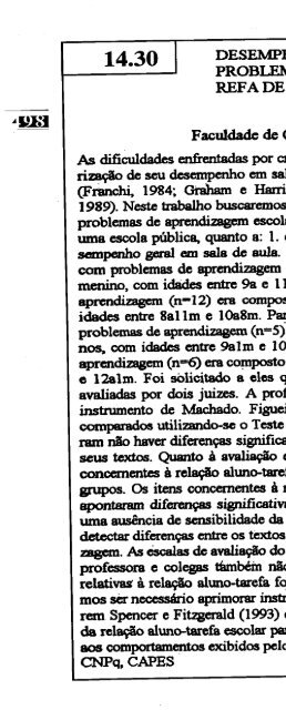 1995 - Sociedade Brasileira de Psicologia