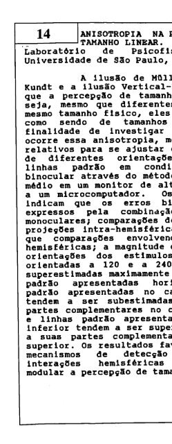 1995 - Sociedade Brasileira de Psicologia