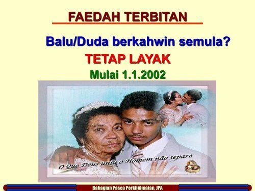 faedah terbitan kepada waris pegawai atau pesara yang ... - NRE