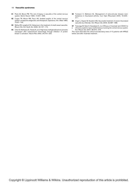 Central nervous system vasculitis