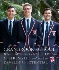 Download Prospectus - Cranbrook School