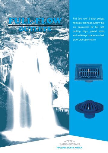 full-flow outlets two-way roof outlet - centre bolt - Incledon